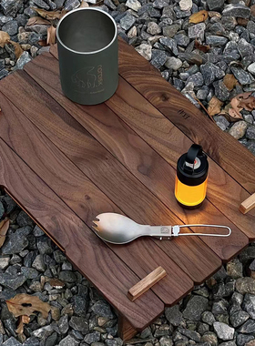 作对·快装桌板木工所户外野餐露营便携收纳桌轻量化组装盖板桌面