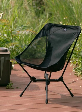 Thous Winds千风户外轻量化月亮椅高低两用露营便携铝合金折叠椅
