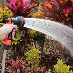 庭院园艺浇花神器多功能水枪园林浇水水管洗车冲地喷头花洒家用款