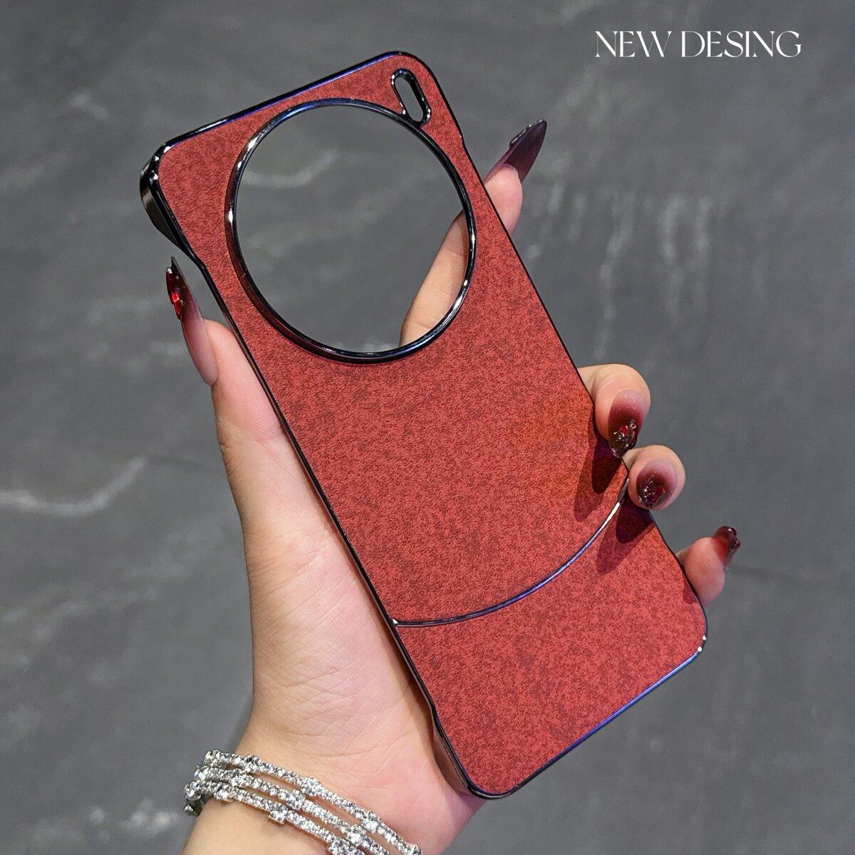 适用VIVOX200ULTRA手机壳极光石腰线无边框手机壳VIV