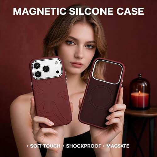 Ai键全包适用于iPhone18pro手机壳磁吸magsafe苹果17promax波漾液态硅胶16女新款15网红14高级感时尚13保护套