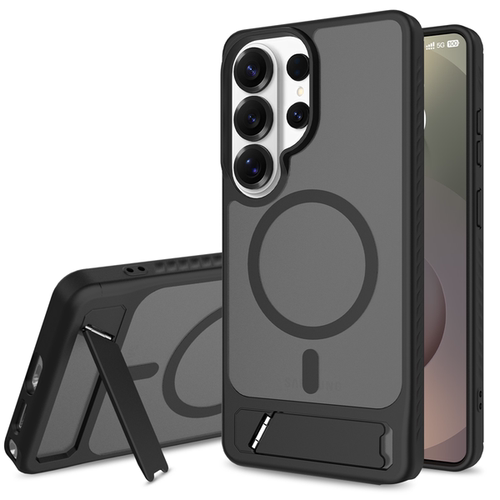 隐形支架适用于三星S26Ultra磁吸手机壳S25Plus肤感防摔保护套S24 Ultra简约高级s23+新款 S25 Edge时尚s25FE