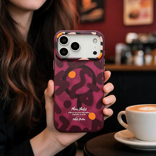 适用于iPhone18promax手机壳樱桃红iPhone17pro磁吸magsafe女新款16高级感15plus小众设计14网红13爆款保护套