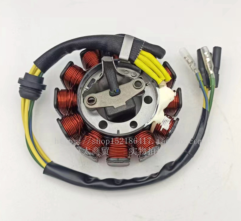 五羊本田电喷摩托车线圈定子