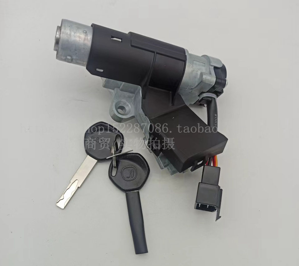 适用五羊本田喜鲨WH125T-10锁具NBX套锁电门锁WH100T-6A全车锁