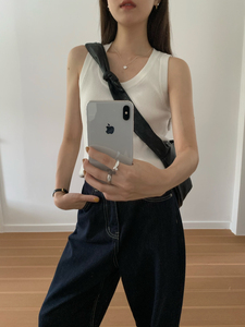 Miss针织吊带背心女内搭秋季新款辣妹打底衫短款气质上衣外穿