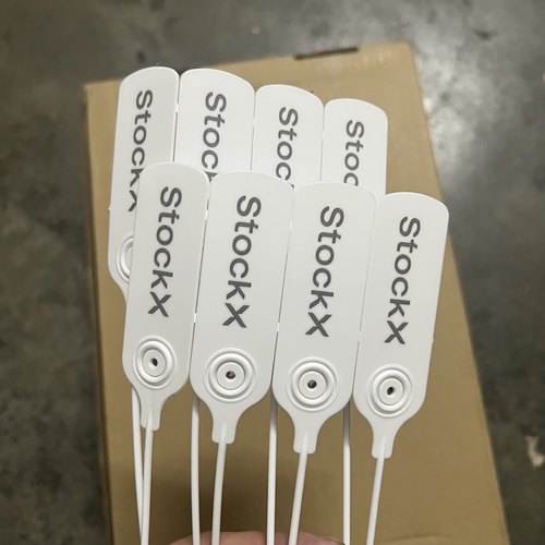 stockx鞋扣球鞋防调包扣塑料扣绿x装饰吊坠鞋子配件防拆标签扎带