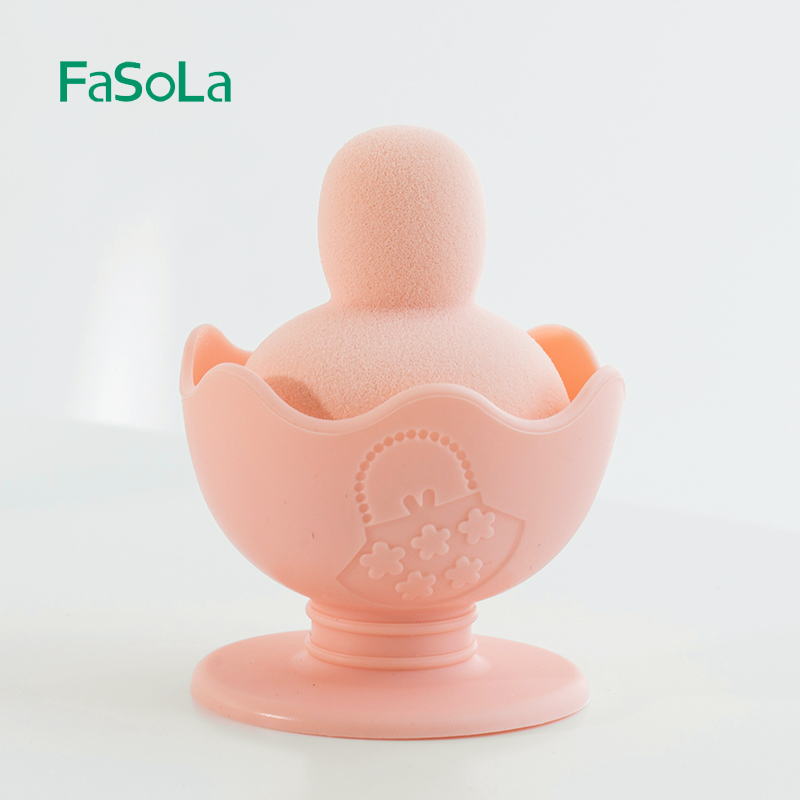 粉扑海绵美妆蛋蛋粉饼定妆气垫棉花糖蘑菇头超软干湿两用带收纳盒