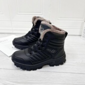 尾货清仓冬季 棉鞋 加绒加厚保暖雪地靴东北防水防寒防滑高帮大棉靴