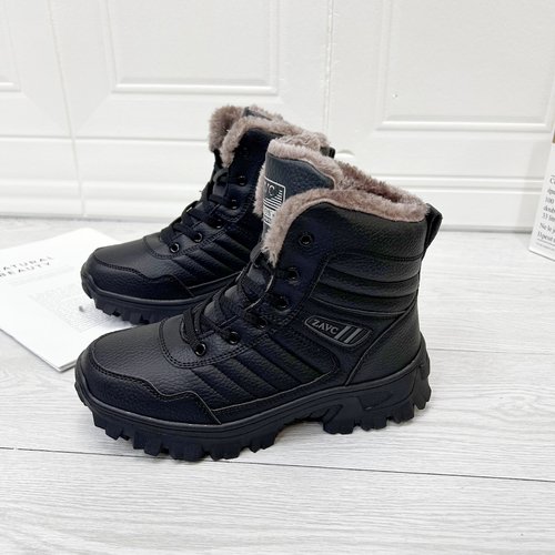 冬季防滑防水加绒加厚保暖雪地靴