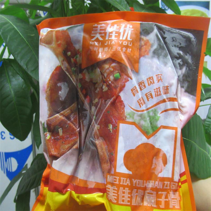 冷冻腌制特色菜食材椒盐猪扇骨