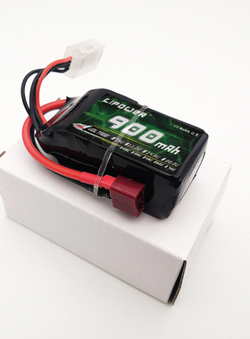 航模电池900mAh 7.4V11.1V多轴无人机航拍/车模锂电池/船模电池