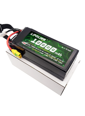 航模电池10000毫安11.1V 22.2V 25C多轴航拍 无人机锂电池