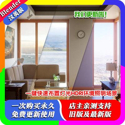 Blender插件 Gaffer 3.38 照明灯光管理大师Light Hdri Manager