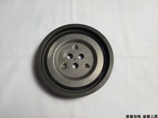 适用江铃驭胜S350 域虎5 新世代全顺V348 曲轴皮带轮发电机涨紧轮