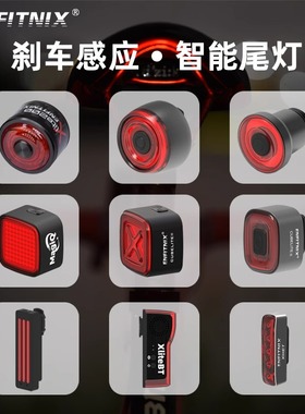 英豪Enfitnix CubeliteIII自行车尾灯充电智能感应刹车灯夜骑车灯