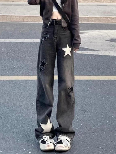 比显瘦！我可没输过谁星星牛仔裤