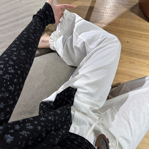 好穿到尖叫的花边阔腿裤！