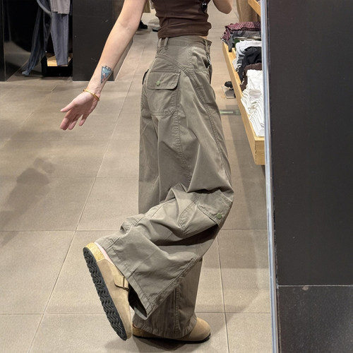 百搭工装弯刀裤！随便穿都好好看