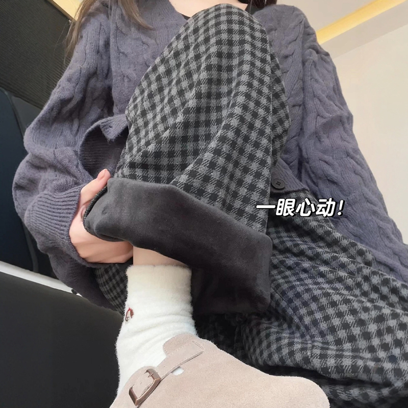 让我疯狂心动的宝藏单品格子裤~
