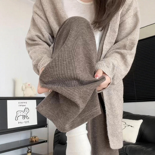 久穿不腻的咖色糯米裤！