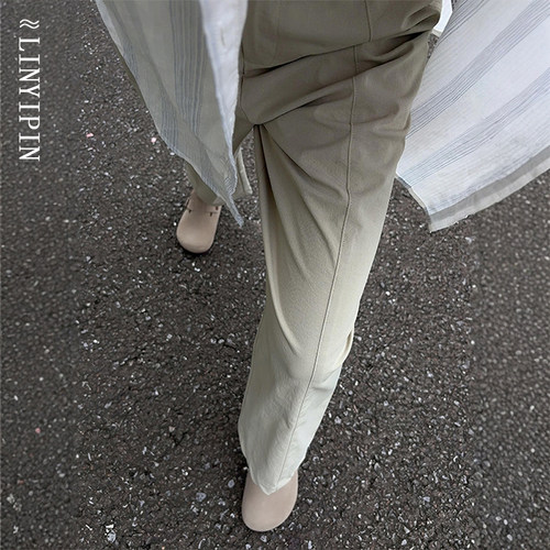 卡其绿奶奶裤！版型嘎嘎好看显瘦