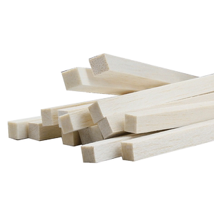 巴尔沙木条轻木方飞机木小木条方棒DIY手工制作建筑沙盘模型材料