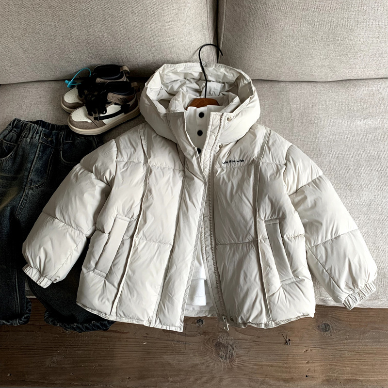 儿童羽绒服冬装三防男女童户外防风防水加厚防寒保暖白鸭绒外套潮