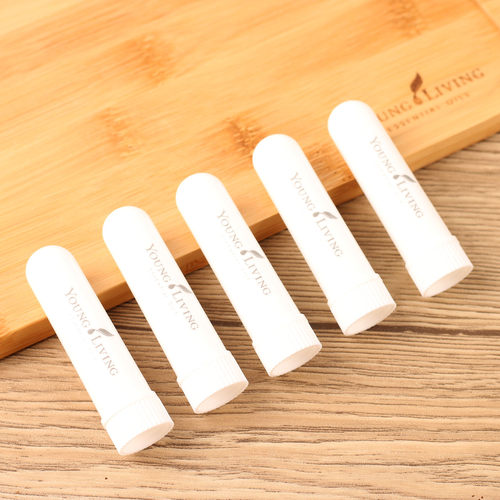 YL白色精油鼻通管可激光logopp材质安全耐用随身携带