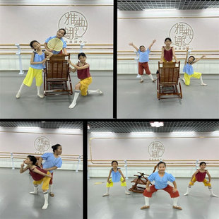 小荷风采蒲扇摇过的夏天表演服摇啊摇摇到外婆桥元旦儿童演出服装