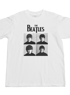 TheBeatles披头士摇滚乐队oasis涅盘blur约翰列侬长短袖T