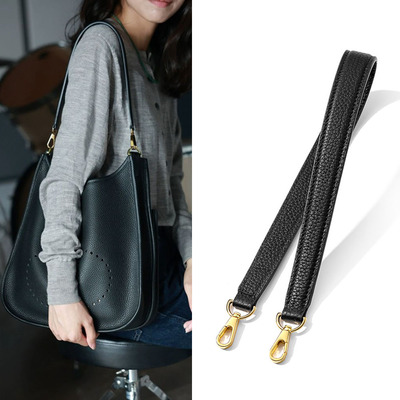 evelyne腋下包带头层真皮包带