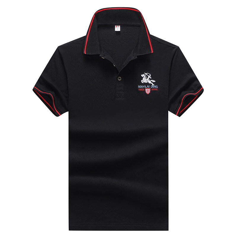2021 SUMMER PAUL MENS SHORT SLEEVE POLO SHIRT T-SHIRT COTTON CASUAL PLUS SIZE MENS LAPEL BODY BLOOD TIDE