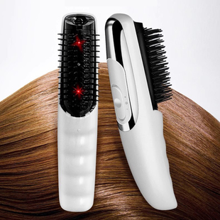 刺激毛囊梳子头皮智能按摩电动头发养发生发激光红光梳激活器静音