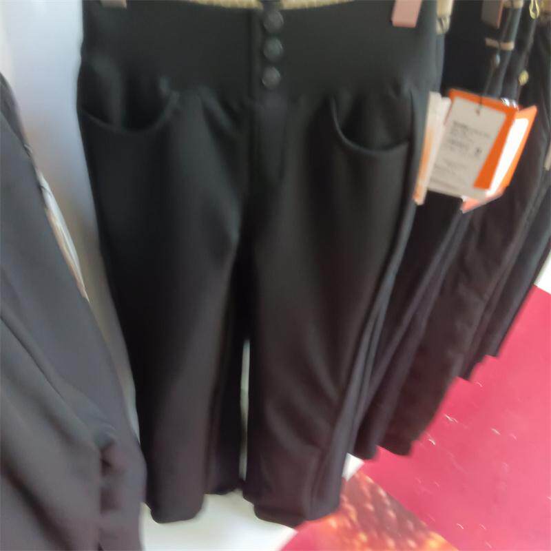 新品寇寇女王66990休闲女士外穿羽绒裤福蝶光暖乳胶鹅绒裤66887