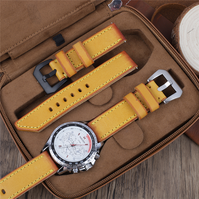 男士真皮表带牛皮通用