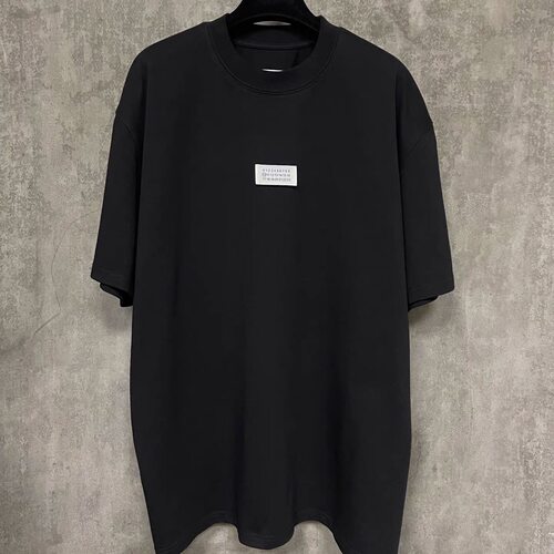 MMM重磅简约logo宽松休闲短袖男