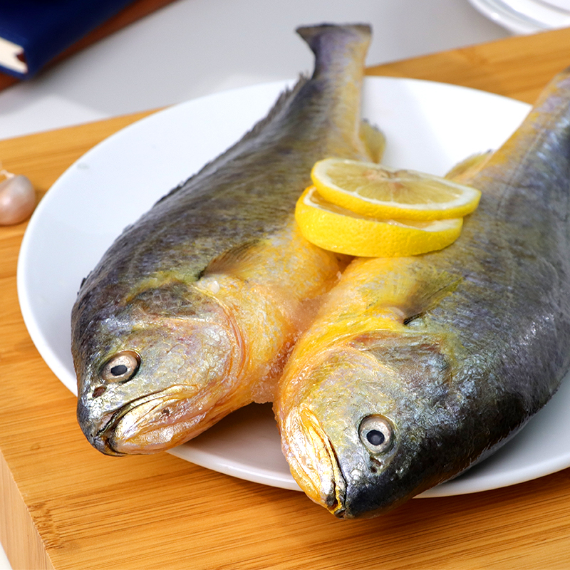 福建宁德海捕三去大黄鱼500g*2条/箱