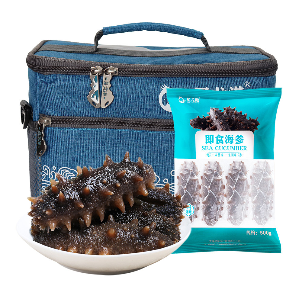 星龙港大连即食海参深海底播每日一参500g(20-25头)/盒图片