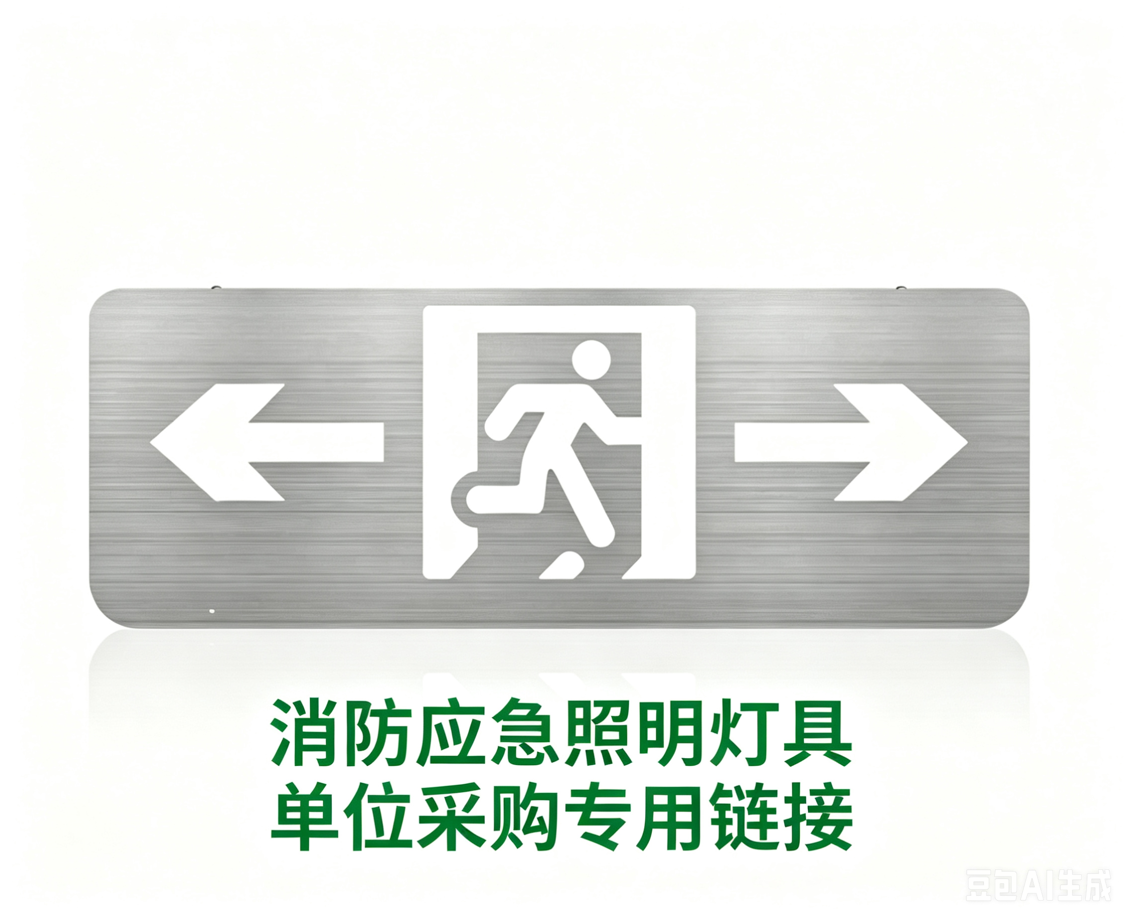 集中控制新款新国标消防应急疏散指示安全出口标志灯