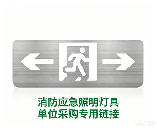 集中控制新款新国标消防应急疏散指示安全出口标志灯