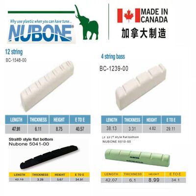 电吉他贝斯琴枕人造象牙上弦枕