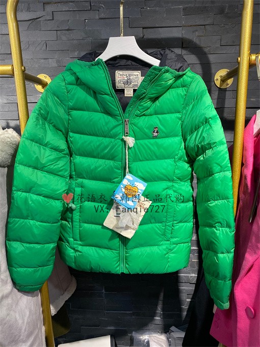 折扣现货！小熊 韩国专柜正品 羽绒服