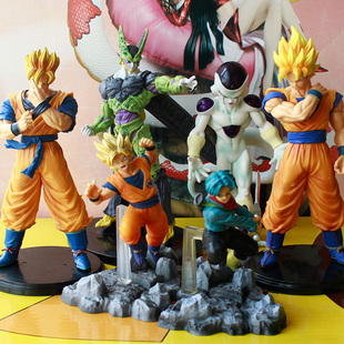 现货包邮 孙悟空孙悟饭沙鲁弗利萨特兰克斯动漫周边手办模型公仔