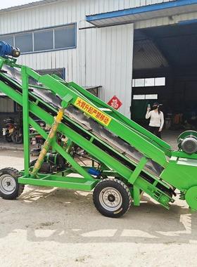 窖养牛青储草垛7米取PIZ草机液压升降草滚取料用机刀扒取青贮挖草