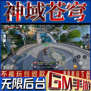 神域苍穹手游戏后台非单机版成品开局内部号兑换礼包码gm无限科技