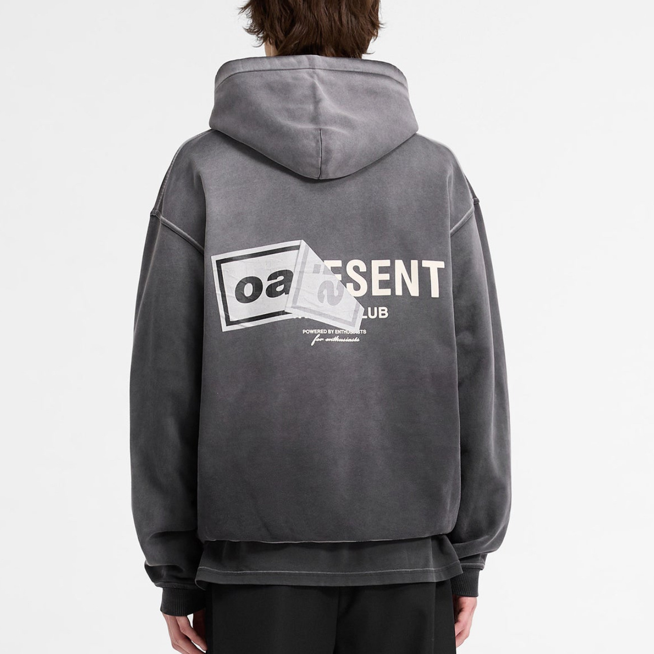 REPRESENT x Oasis 联名系列 新款美式高街男女街头宽松连帽卫衣