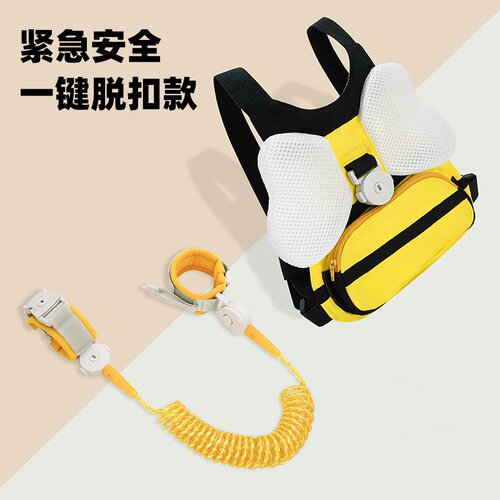 防走失背包儿童安全带牵引绳