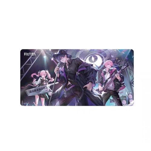 正版超大鼠标垫动漫游戏办公电脑键盘桌垫二次元周边