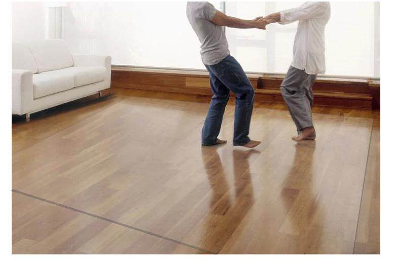 桌80*80PVC木地板保护地垫透明办公电脑椅转椅垫子书桌椅地垫子方